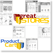 View stores that use ProductCart and see how flexible our shopping cart software really is
