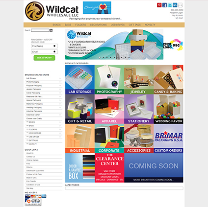 Wildcat Wholesale Featured ProductCart Site