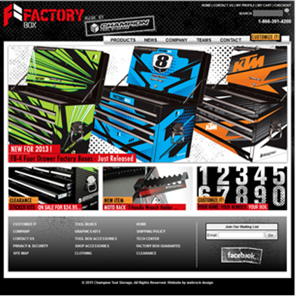 Factory Box Featured ProductCart Site