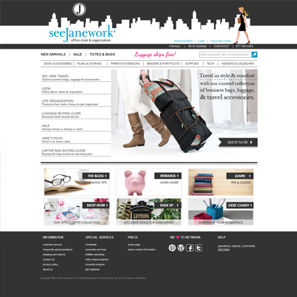 See Jane Work Featured ProductCart Site